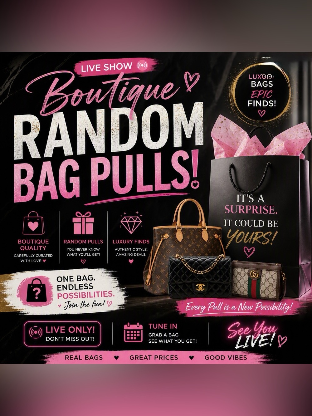 Unlisted Random Bag Pulls - Picture 1 of 1